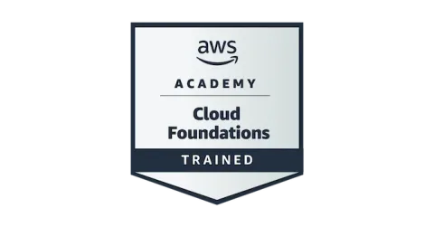 Insignia de formación AWS Academy Cloud Foundations